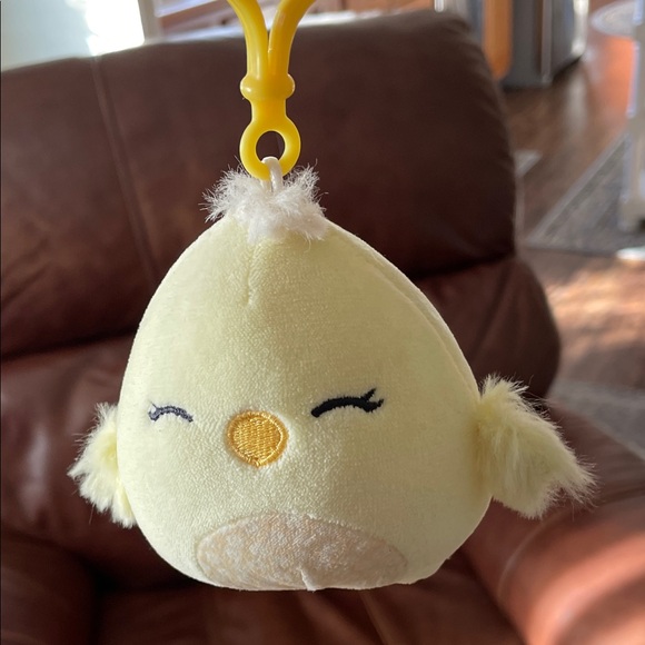 Squishmallows Accessories - Aimee the Chick Squishmallow Clip